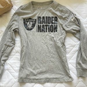 Nike long sleeve raider nation tee